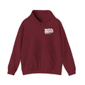 Blitz Moto USA Pullover Hoodie — Garnet