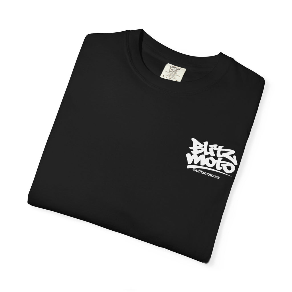 Blitz Moto USA Weekend Tee — Black