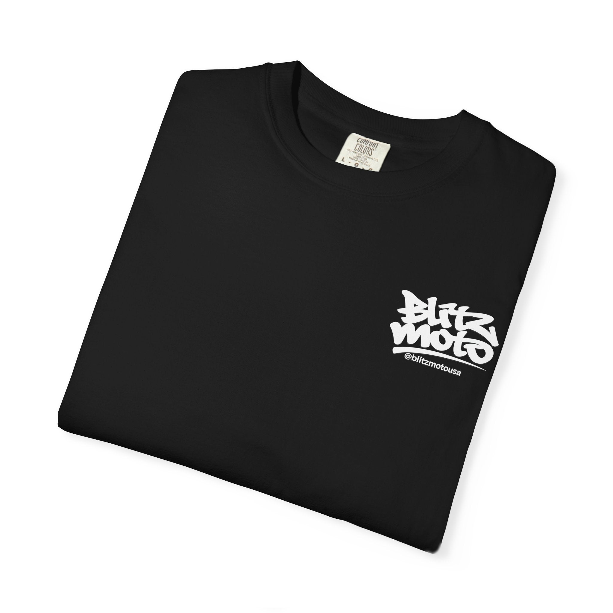 Blitz Moto USA Weekend Tee — Black