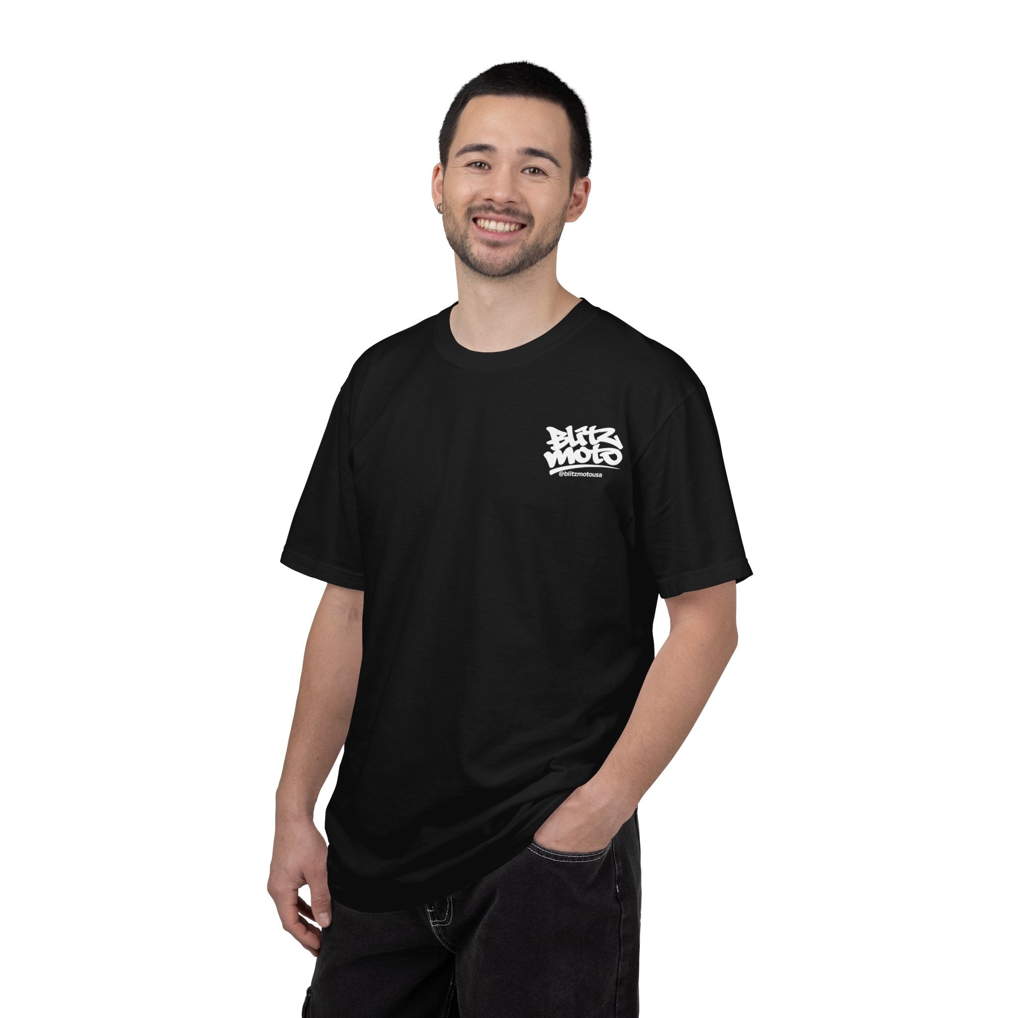 Blitz Moto USA Weekend Tee — Black