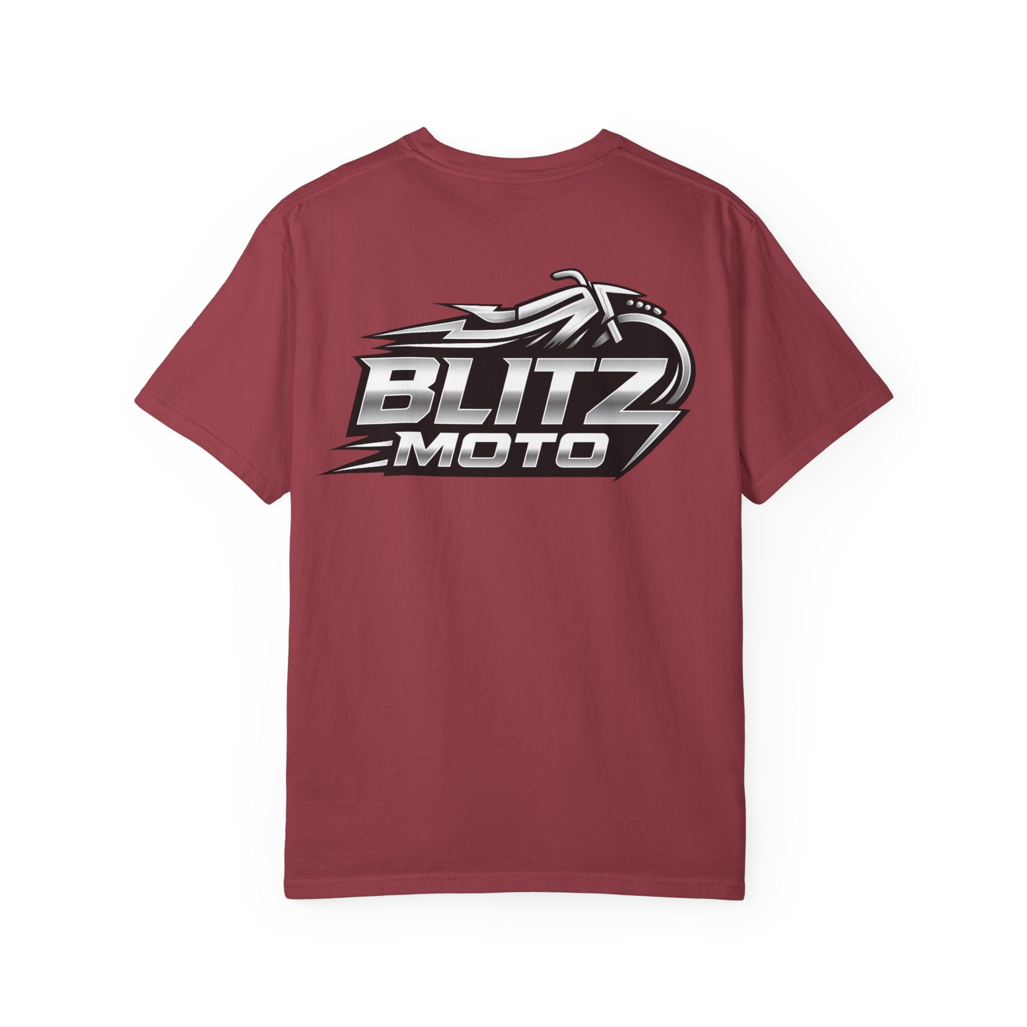 Blitz Moto USA Classic Tee — Chili